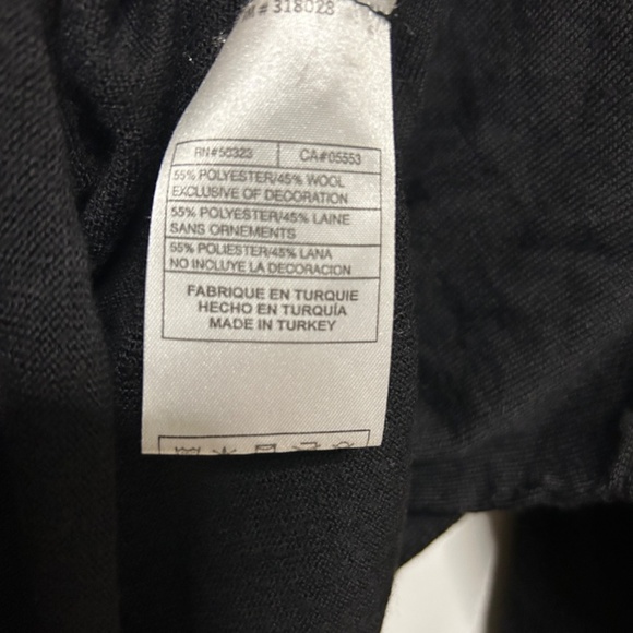 Nike Golf Sport Soft Wool Blend Light Weight Sweater Black XL Made in Turkey - Picture 10 of 13